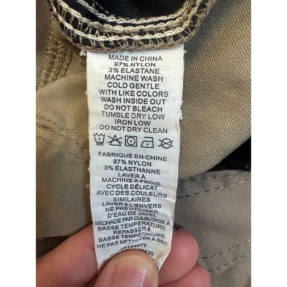 prAna Stretch Zion Cargo‎ Hiking Shorts Beige Outdoor Trail Men's Size 37 - Picture 3 of 3